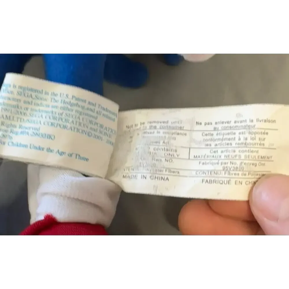 Sonic the Hedgehog Plush toy